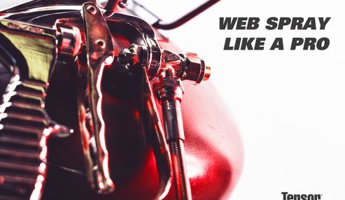 Web Spray Like a Pro with Tensor Tips